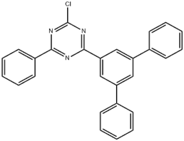 2-Chloro-4-phenyl-6-(5-phenyl-[1,1'-biphenyl]-3-yl)-1,3,5-triazine