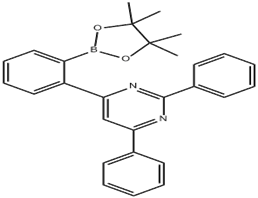 Pyrimidine, 2,4-diphenyl-6-[2-(4,4,5,5-tetramethyl-1,3,2-dioxaborolan-2-yl)phenyl]-