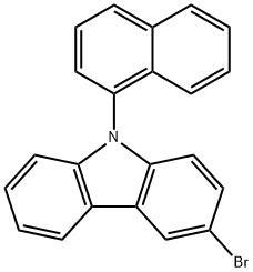 3-broMo-9-(naphthalen-1-yl)-9H-carbazole