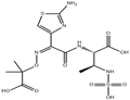 (2S,3S)-2-((Z)-2-(2-aminothiazol-4-yl)-2-(((2-carboxypropan-2-yl)oxy)imino)acetamido)-3-(sulfoamino)butanoic acid