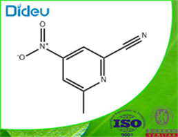 2-Cyano-6-methyl-4-nitropyridine