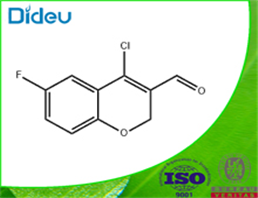 4-CHLORO-6-FLUORO-2H-BENZOPYRAN-3-CARBOXALDEHYDE 