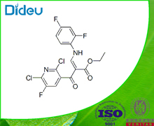 Ethyl-2-(2,6-dichlor-5-fluorpyridin-3-carbonyl)-3-(2,4-difluorphenylamino)-acrylat 