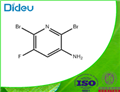 3-AMINO-2,6-DIBROMO-5-FLUOROPYRIDINE 