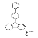 9-(biphenyl-4-yl)-3-boric acid-9H-carbazole pictures