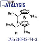 (S,S)-(-)-2,2'-Bis[(R)-(N,N-dimethylamino)(phenyl)methyl]-1,1'-bis(diphenylphosphino)ferrocene pictures