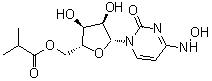 CAS # 2349386-89-4, Molnupiravir, [(2R,3S,4R,5R)-3,4-Dihydroxy-5-[4-(hydroxyamino)-2-oxopyrimidin-1-yl]oxolan-2-yl]methyl 2-methylpropanoate
