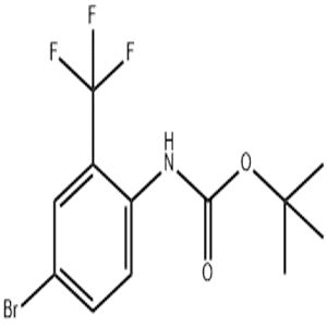 tert-butyl N-[4-bromo-2-(trifluoromethyl)phenyl]carbamate