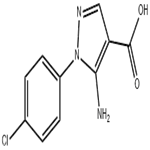 5-Amino-1-(4-chlorophenyl)-1h-pyrazole-4-carboxylic acid