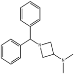1-benzhydryl-N,N-dimethylazetidin-3-amine pictures