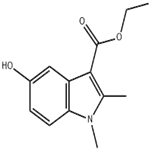 Ethyl 5-hydroxy-1,2-dimethyl-1h-indole-3-carboxylate pictures