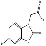 2-(6-bromo-2-oxo-2,3-dihydro-1,3-benzoxazol-3-yl)acetic acid