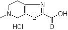 CAS # 720720-96-7, 5-Methyl-4,5,6,7-tetrahydrothiazolo[5,4-c]pyridine-2-carboxylic acid hydrochloride