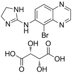 Brimonidine L-tartrate