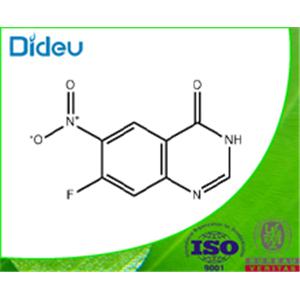 7-Fluoro-6-nitro-4-hydroxyquinazoline 