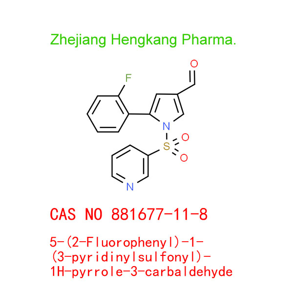 5-(2-Fluorophenyl)-1-(3-pyridinylsulfonyl)-1H-pyrrole-3-carbaldehyde