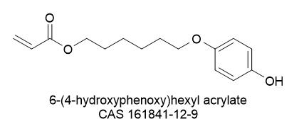 6-(4-Hydroxyphenoxy)hexyl acrylate