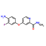 4-(4-Amino-3-fluorophenoxy)pyridine-2-carboxylic acid methylamine