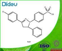 sodium 4-[3-(4-chlorophenyl)-4,5-dihydro-5-phenyl-1H-pyrazol-1-yl]benzenesulphonate 