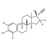 17α-Ethinylestradiol-2,4,16,16-D4