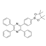 2,3,5-Triphenyl-6-(4-(4,4,5,5-tetramethyl-1,3,2-dioxaborolan-2-yl)phenyl) Pyrazine pictures