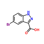 5-BROMO-1H-INDAZOLE-3-CARBOXYLIC ACID pictures
