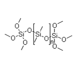 [(trimethoxy silalkyl) oxygen group] -sealed polydimethylsiloxane