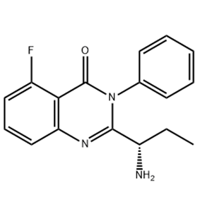 (S)-2-(1-aMinopropyl)-5-fluoro-3-phenylquinazolin-4(3H)-one