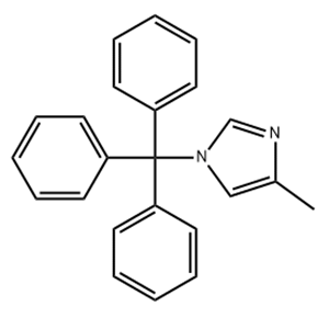 1-Triphenylmethyl-4-methylimidazole