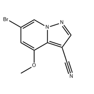 6-bromo-4-methoxypyrazolo[1,5-a]pyridine-3-carbonitrile