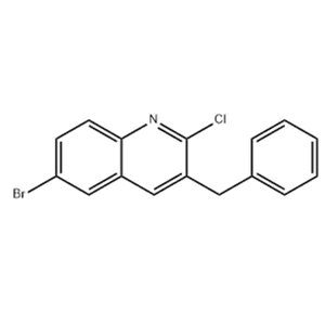 3-benzyl-6-bromo-2-chloroquinoline