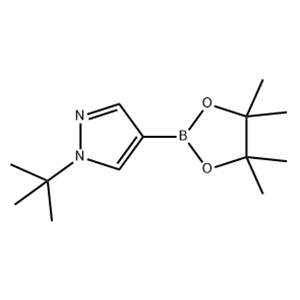  1-tert-butyl-4-(4,4,5,5-tetramethyl-1,3,2-dioxaborolan-2-yl)pyrazole