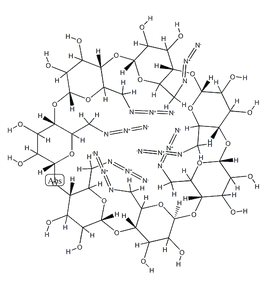 Heptakis-(6-azido-6-deoxy)-b-cyclodextrin