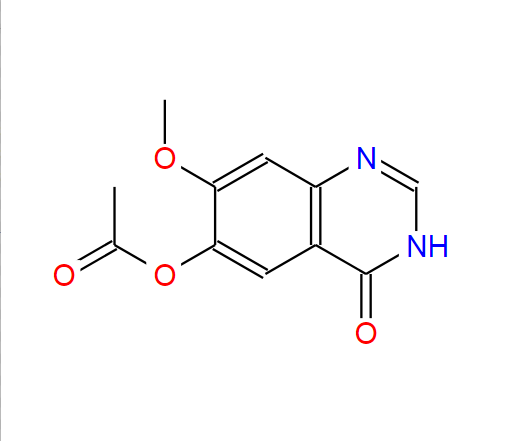 	3,4-Dihydro-7-methoxy-4-oxoquinazolin-6-yl acetate