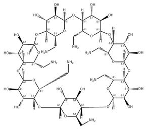 All-amino beta-cyclodextrin