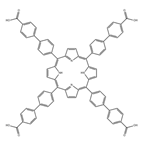 4',4''',4''''',4'''''''-(porphyrin-5,10,15,20-tetrayl)tetrakis(([1,1'-biphenyl]-4-carboxylic acid))