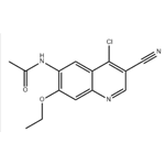 n-(4-Chloro-3-cyano-7-ethoxy-6-quinolinyl) acetamide 