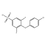 4-(4-chlorophenoxy)-3,5-difluorobenzene-1-sulfonyl chloride pictures