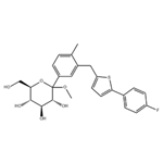  Methyl 1-C-[3-[[5-(4-fluorophenyl)-2-thienyl]methyl]-4-methylphenyl]-D-glucopyranoside