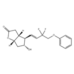 (3aR,4R,5R,6aS)-4-((E)-3,3-Difluoro-4-phenoxybut-1-en-1-yl)-5-hydroxyhexahydro-2H-cyclopenta[b]furan-2-one pictures