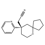  (S)-2-(9-(pyridin-2-yl)-6-oxaspiro[4.5]decan-9-yl)acetonitrile pictures