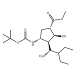 (1S,2S,3S,4R)-Methyl 3-((R)-1-aMino-2-ethylbutyl)-4-(tert-butoxycarbonylaMino)-2-hydroxycyclopentanecarboxylate