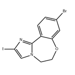  9-Bromo-2-iodo-5,6-dihydrobenzo[f]imidazo[1,2-d][1,4]oxazepine pictures