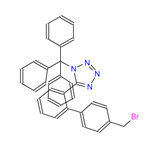 	5-(4'-Bromomethyl-1,1'-biphenyl-2-yl)-1-triphenylmethyl-1H-tetrazole