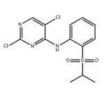  2,5-Dichloro-N-[2-[(1-methylethyl)sulfonyl]phenyl]-4-pyrimidinamine pictures