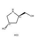 (3S,5R)-5-(HYDROXYMETHYL)PYRROLIDIN-3-OL HCL pictures