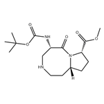 methyl5-(tert-butoxycarbonylamino)-6-oxodecahydropyrrolo[1,2-a][1,5]diazocine-8-carboxylate