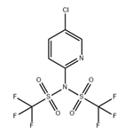 2-[N,N-BIS(TRIFLUOROMETHANESULFONYL)AMINO]-5-CHLOROPYRIDINE
