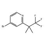 4-broMo-2-(1,1,1-trifluoro-2-Methylpropan-2-yl)pyridine pictures