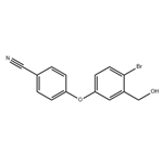 4-(4-broMo-3-(hydroxyMethyl)phenoxy)benzonitrile